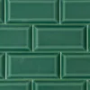 Metro Fliese dunkelgrün Craquelé 7.5x15 BX – Bild 2